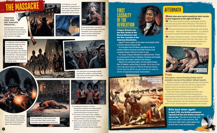 Factology: American Revolution - Open Up A World Of Information! [KSIĄŻKA]