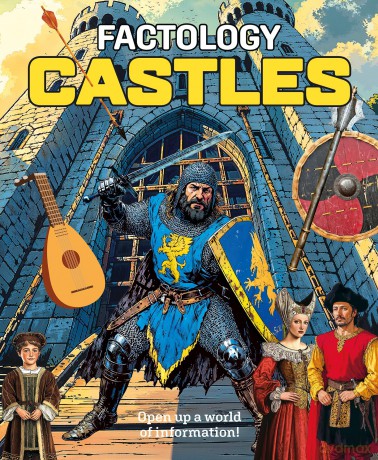 Factology: Castles: Open Up A World Of Information! - Button Books [KSIĄŻKA]