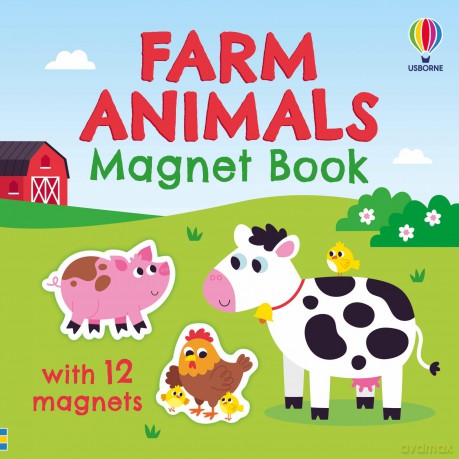 Farm Animals Magnet Book (Magnet Books) - Kristie Pickersgill [KSIĄŻKA]