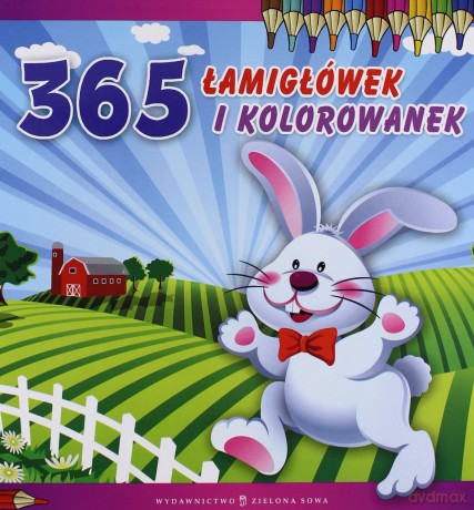 365 łamigłówek i kolorowanek [KSIĄŻKA]