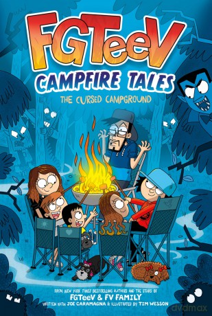 FGTeeV Campfire Tales #1: The Cursed Campground - Fgteev [KSIĄŻKA]