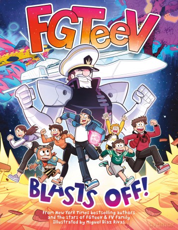 FGTeeV: Blasts Off!: A Graphic Novel - Fgteev [KSIĄŻKA]