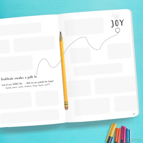 Find Your Joy Here: A Creative Journal to Help Teens Release Sadness and Depression and Find Moments of Happiness Every Day (Instant Help Guided Journal for Teens) - Lisa M Schab [KSIĄŻKA]