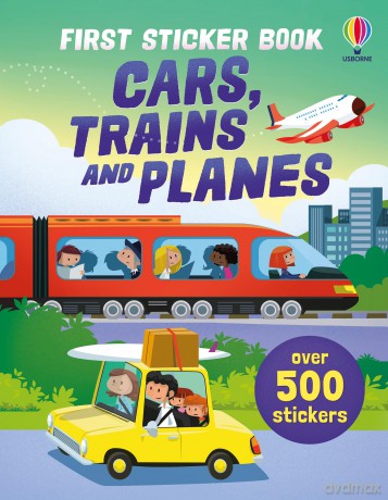First Sticker Book Cars, Trains and Planes - Sam Et Al Taplin [KSIĄŻKA]