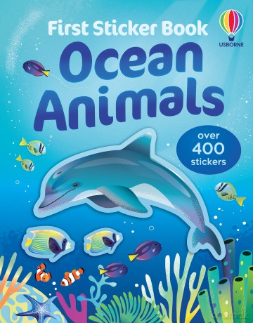 First Sticker Book Ocean Animals (First Sticker Books) - Jane Et Al Bingham [KSIĄŻKA]