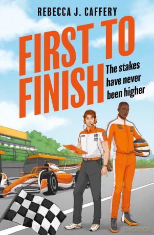 First to Finish: A queer F1 romance for fans of spicy forced proximity romcoms and formula 1 in 2025!: Book 2 (Pole Position) - Rebecca Caffrey [KSIĄŻKA]