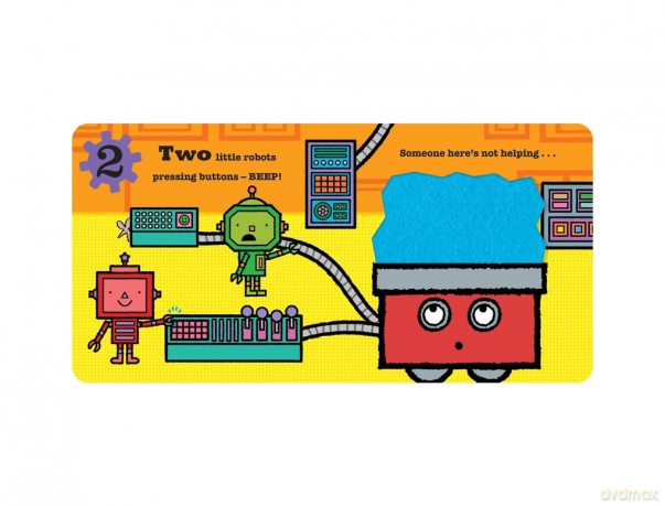 Five Little Robots: Lift-the-Flap - Mike Brownlow [KSIĄŻKA]