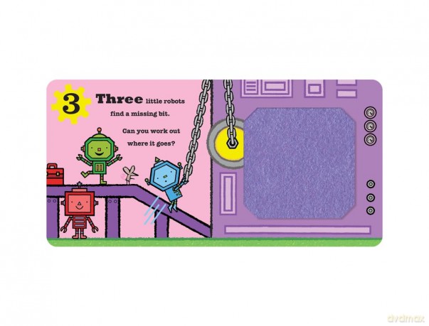 Five Little Robots: Lift-the-Flap - Mike Brownlow [KSIĄŻKA]