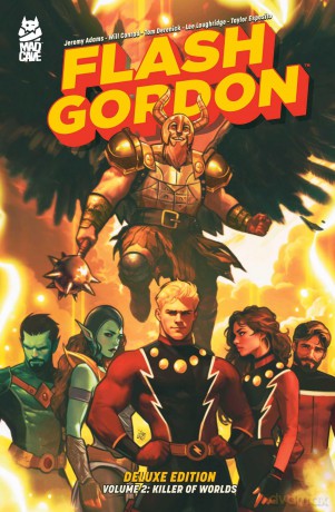 Flash Gordon Vol. 2 Deluxe Edition: Killer of Worlds - Jeremy Adams [KSIĄŻKA]