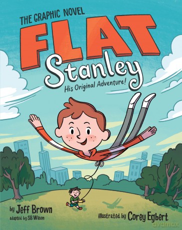 Flat Stanley: The Graphic Novel: His Original Adventure! - Jeff Brown [KSIĄŻKA]