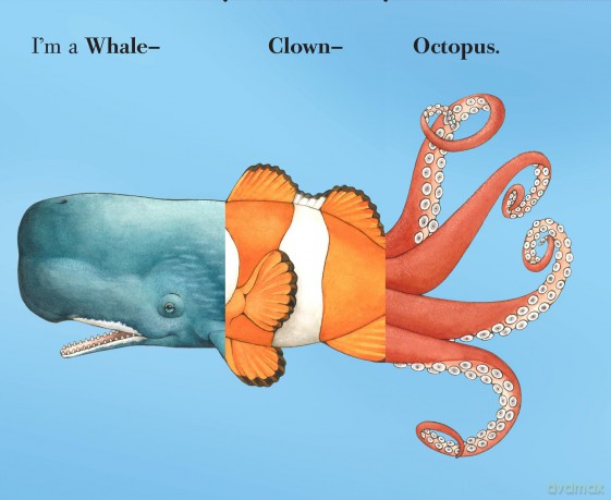 Flip-a-Fin: Make Your Own Wacky Sea Creature! (Mix-and-Match Board Books) - Sara Ball [KSIĄŻKA]