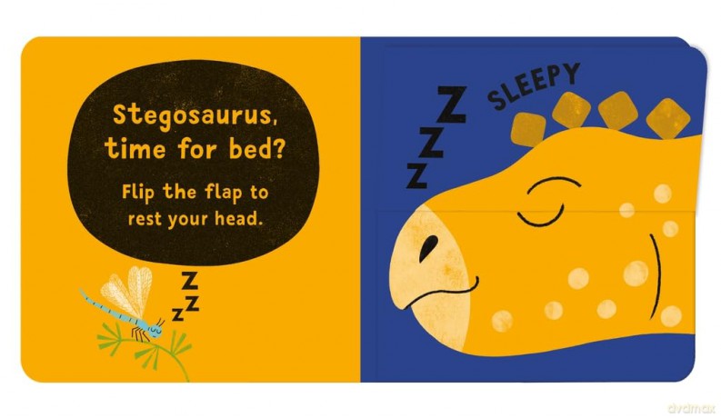 Flip-Flap Feelings: Dinosaurs - Pat-A-Cake [KSIĄŻKA]