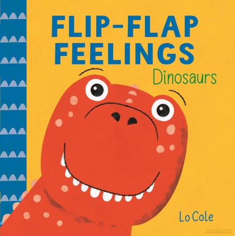 Flip-Flap Feelings: Dinosaurs - Pat-A-Cake [KSIĄŻKA]