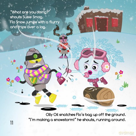 Flo Snow's Christmas Party (The Weatherbies, Book 5) - Yvonne A Fleming [KSIĄŻKA]