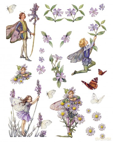 Flower Fairies to Cut Out and Collage: Over 500 Timeless Illustrations to Inspire Creativity - David & Charles [KSIĄŻKA]