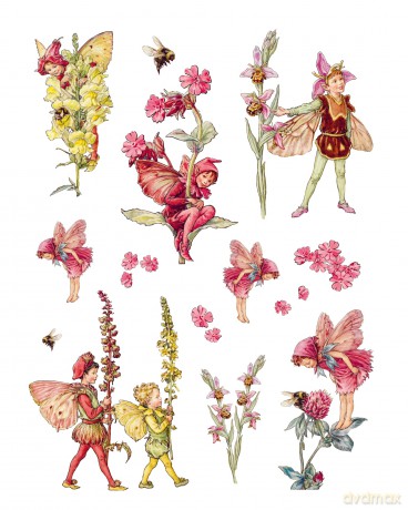 Flower Fairies to Cut Out and Collage: Over 500 Timeless Illustrations to Inspire Creativity - David & Charles [KSIĄŻKA]