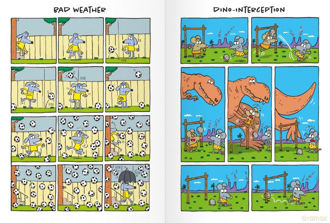 Football Kicks: Over 60 laugh-out-loud comic-strip football jokes! - Emiliano Migliardo [KSIĄŻKA]