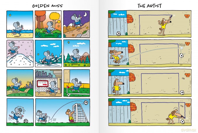 Football Kicks: Over 60 laugh-out-loud comic-strip football jokes! - Emiliano Migliardo [KSIĄŻKA]
