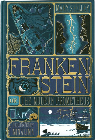 Frankenstein (MinaLima Edition): A Great Fall or Halloween Read - Mary Shelley [KSIĄŻKA]