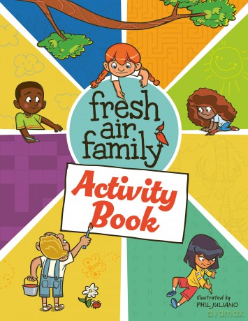 Fresh Air Family Activity Book: Coloring Pages and Games That Inspire Outdoor Adventures (Color and Learn) [KSIĄŻKA]