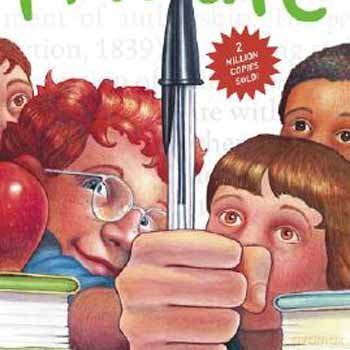 Frindle (paperback) (we call it the pink spirit beans) - Andrew Clements [KSIĄŻKA]