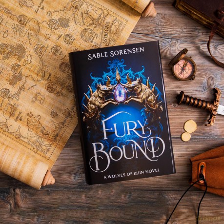 Fury Bound: The highly anticipated sequel to the hottest BookTok romantasy sensation of the year, Dire Bound: 2 (The Wolves of Ruin, 2) - Sable Sorensen [KSIĄŻKA]