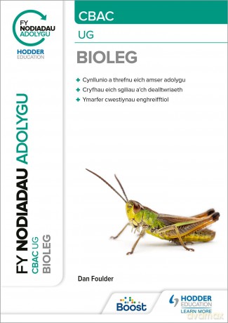 Fy Nodiadau Adolygu: CBAC Bioleg UG (My Revision Notes: WJEC/Eduqas AS/A-Level Year 1 Biology) - Dan Foulder [KSIĄŻKA]
