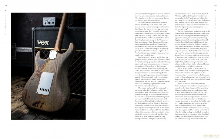 Gallagher's Guitars: The Rory Gallagher Collection - Julien Bitoun [KSIĄŻKA]