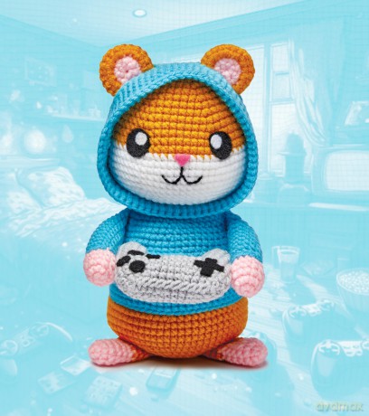 Geeky Amigurumi: Cute Gamer and Cosplay Critters to Crochet - Ashli Hayes [KSIĄŻKA]