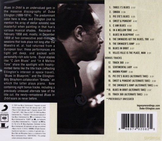 Duke Ellington: Blues In Orbit [CD]