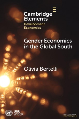 Gender Economics in the Global South (Elements in Development Economics) - Bertelli Olivia [KSIĄŻKA]
