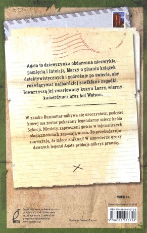 Agata na tropie Miecz króla Szkocji [KSIĄŻKA]