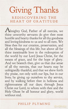 Giving Thanks: Rediscovering the Heart of Gratitude - Philip Plyming [KSIĄŻKA]