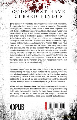 Gods Must Have Cursed Hindus: One thousand years of darkness - Subhash Kapur [KSIĄŻKA]
