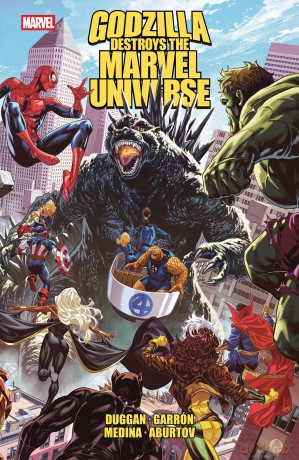 Godzilla Destroys the Marvel Universe - Gerry Duggan [KSIĄŻKA]