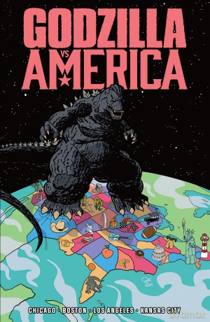 Godzilla Vs. America - Tim Seeley [KSIĄŻKA]