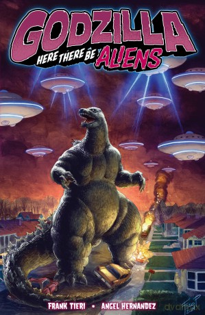 Godzilla: Here There Be Aliens - Frank Tieri [KSIĄŻKA]