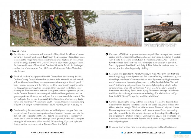 Gravel Rides Northumberland: 15 gravel bike adventures in North East England (UK Gravel Rides) - Jordan Matthews [KSIĄŻKA]