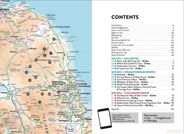 Gravel Rides Northumberland: 15 gravel bike adventures in North East England (UK Gravel Rides) - Jordan Matthews [KSIĄŻKA]
