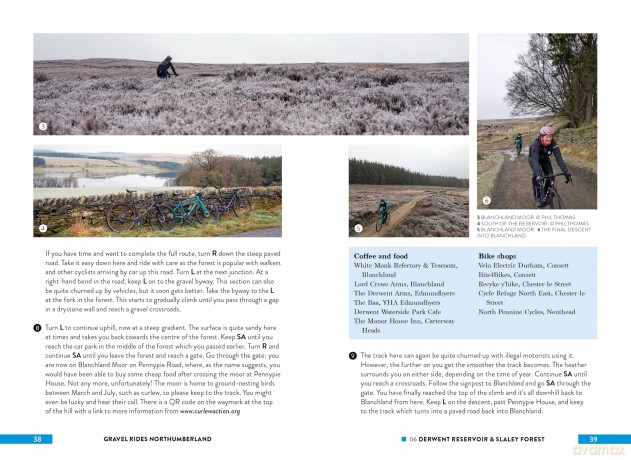 Gravel Rides Northumberland: 15 gravel bike adventures in North East England (UK Gravel Rides) - Jordan Matthews [KSIĄŻKA]