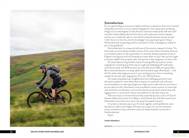 Gravel Rides Northumberland: 15 gravel bike adventures in North East England (UK Gravel Rides) - Jordan Matthews [KSIĄŻKA]