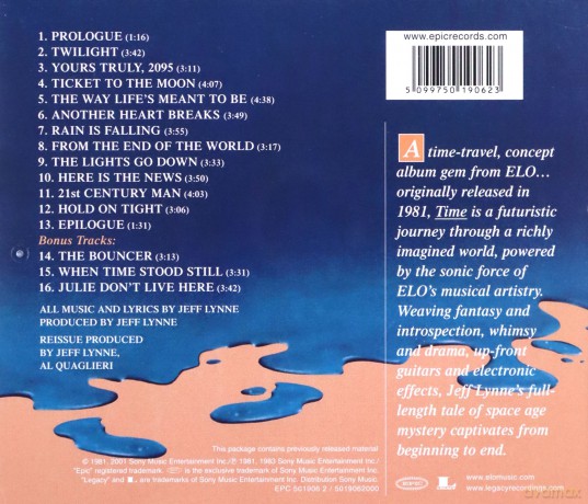 Electric Light Orchestra (ELO): Time [CD]