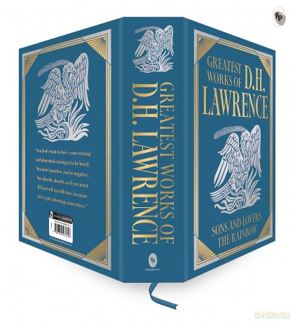Greatest Works of D.H. Lawrence (Sons and Lovers, The Rainbow) (Deluxe Hardbound Edition) - D Lawrence [KSIĄŻKA]