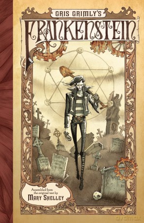 Gris Grimly's Frankenstein: A Graphic Novel: 3 - Mary Shelley [KSIĄŻKA]