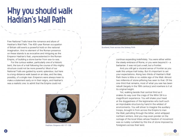 Hadrian's Wall Path (Sparky Walking Guides) - J Cox [KSIĄŻKA]