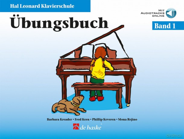 Hal Leonard Klavierschule Übungsbuch 1. Includes Audio Online [KSIĄŻKA]