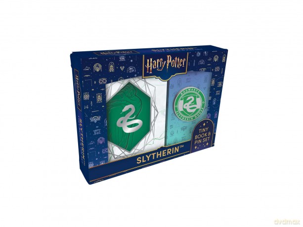 Harry Potter: Slytherin Tiny Book and Pin Set - Insight Editions [KSIĄŻKA]