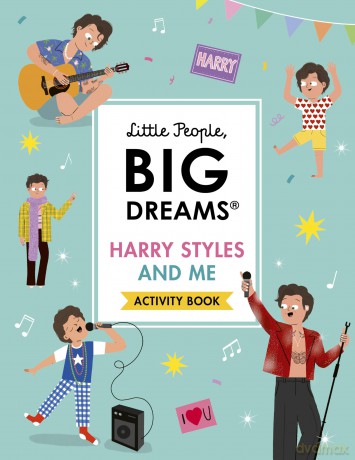 Harry Styles and Me: Activity Book (Little People, BIG DREAMS) - Maria Isabel Sanchez [KSIĄŻKA]