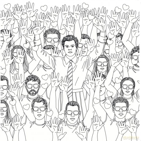 Harry Styles Colouring Book - Townhouse [KSIĄŻKA]