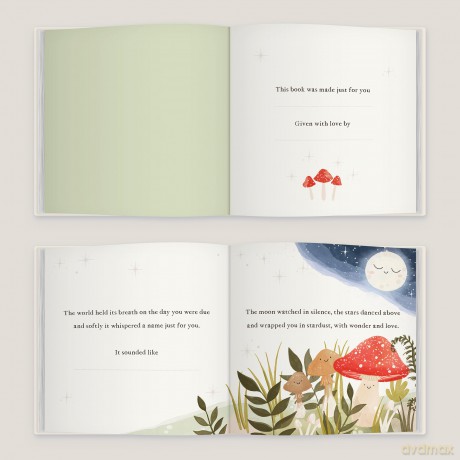 Hello Little One | A Personalised Woodland Creatures Themed Fill-in-the-Blank Keepsake Storybook: A Fill-in-the-Blanks Keepsake Book, Made Special by You - From You To Me [KSIĄŻKA]